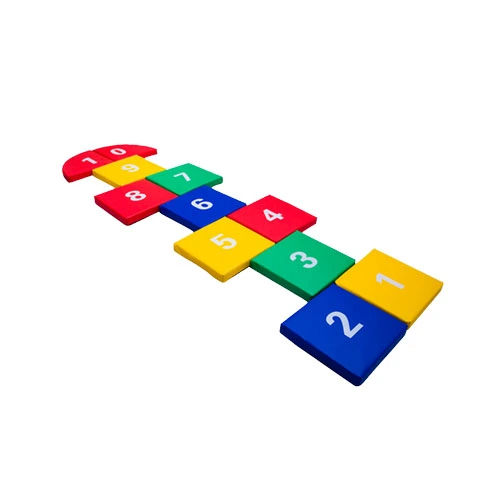 Modulär barnnummermatta